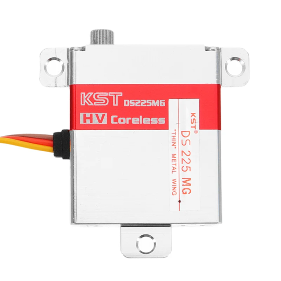 Hot Sales KST DS225 8.4V/7.5kg/0.04sec Servo HV Coreless Motor Steel Gear Glider Servo